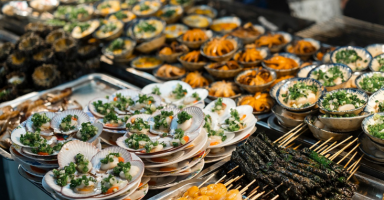 大世界夜市步行街